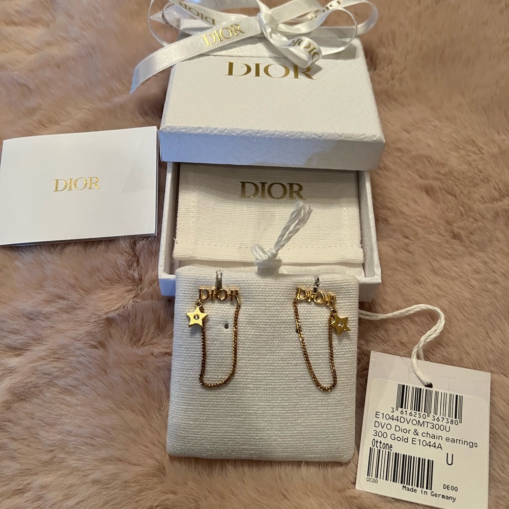 Authentic Christian Dior Earrings - Picture 3 of 7
